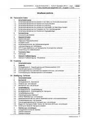 Audi A6 4K ab 2018 7 Gang Automatikgetriebe DSG DKG 0DK Reparaturanleitung PDF