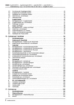 Audi A7 4G (10-18) Instandsetzung 6-Zyl. Dieselmotor TDI Reparaturanleitung PDF