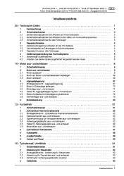 Audi A7 Typ 4K ab 2018 4-Zyl. 2,0l Benzinmotor Reparaturanleitung PDF