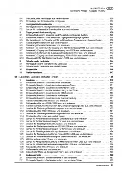 Audi A8 4N ab 2017 Elektrische Anlage Elektrik Systeme Reparaturanleitung PDF