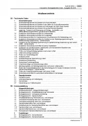 Audi A8 Typ 4N ab 2017 Karosserie Montagearbeiten Innen Reparaturanleitung PDF