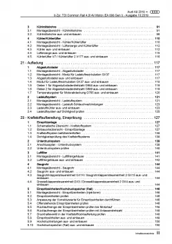 Audi A8 Typ 4N ab 2017 8-Zyl. Dieselmotor 4,0l TDI Reparaturanleitung