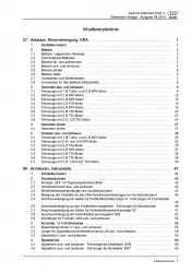 Audi A4 Cabriolet 2002-2009 Elektrische Anlage Systeme Reparaturanleitung PDF