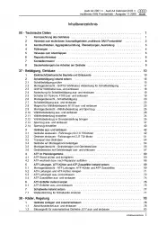 Audi A4 Cabriolet 8H 2002-2008 Multitronic Getriebe 0AN Reparaturanleitung PDF