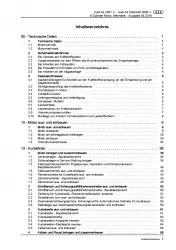 Audi A4 Cabriolet (02-09) Benzinmotor 163-170 PS Mechanik Reparaturanleitung PDF