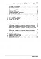 Audi A4 Cabrio (02-09) 6-Zyl. Benzinmotor 256 PS Mechanik Reparaturanleitung PDF