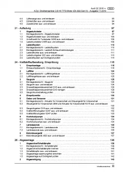 Audi Q2 Typ GA ab 2016 4-Zyl. 2,0l 4V TFSI Benzinmotor Reparaturanleitung PDF