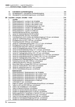 Audi Q3 Typ 8U 2011-2018 Elektrische Anlage Elektrik Systeme Reparaturanleitung