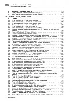 Audi Q5 Typ 8R 2008-2017 Elektrische Anlage Elektrik Systeme Reparaturanleitung