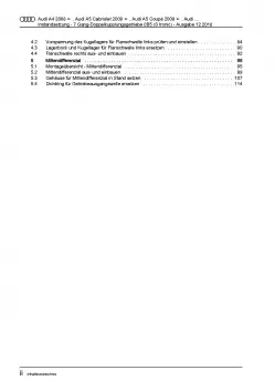 Audi Q5 2008-2017 Instandsetzung 7 Gang Automatikgetriebe Reparaturanleitung PDF