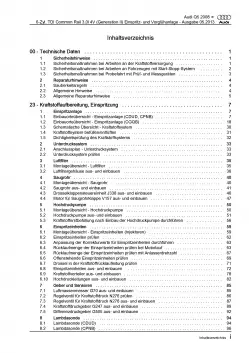 Audi Q5 8R 2008-2017 Diesel Einspritz- Vorglühanlage 3,0l Reparaturanleitung PDF