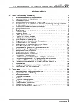 Audi Q5 8R 2008-2017 Simos Einspritz- Zündanlage 270 PS Reparaturanleitung PDF