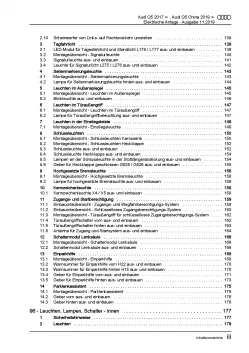 Audi Q5 FY ab 2016 Elektrische Anlage Elektrik Systeme Reparaturanleitung PDF