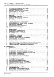 Audi Q5 Typ FY ab 2016 Karosserie Montagearbeiten Innen Reparaturanleitung PDF