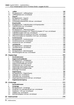 Audi Q7 Typ 4M ab 2015 6-Zyl. 3,0l Benzinmotor TFSI 4V Reparaturanleitung