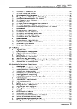 Audi TT 8J 2006-2014 4-Zyl. 2,0l Dieselmotor TDI 170 PS Reparaturanleitung PDF