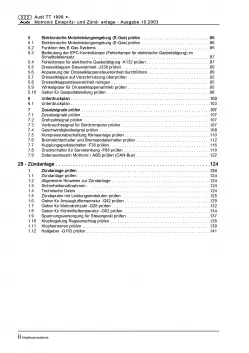 Audi TT 8N 1998-2006 Motronic Einspritz Zündanlage 225 PS Reparaturanleitung PDF