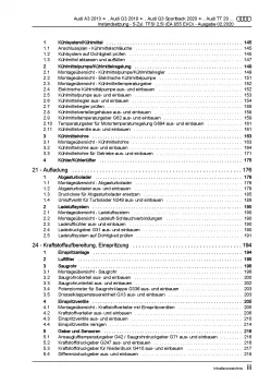 Audi TT 8S FV ab 2014 Instandsetzung Benzinmotor 2,5l Reparaturanleitung PDF