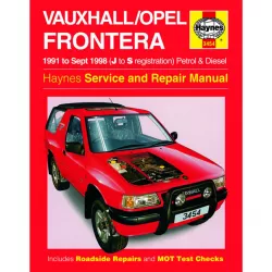 Opel Frontera Vauxhall 1991-09.1998 Benzin Diesel Reparaturanleitung Haynes