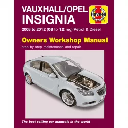 Opel Insignia Vauxhall 2008-2012 Benzin Diesel Reparaturanleitung Haynes