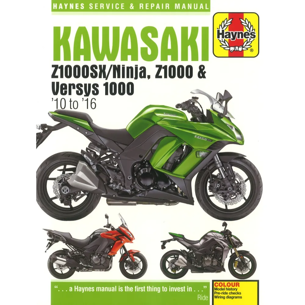 Kawasaki Z1000SX/Ninja, Z1000 und Versys 1000 (2010-2016) Re