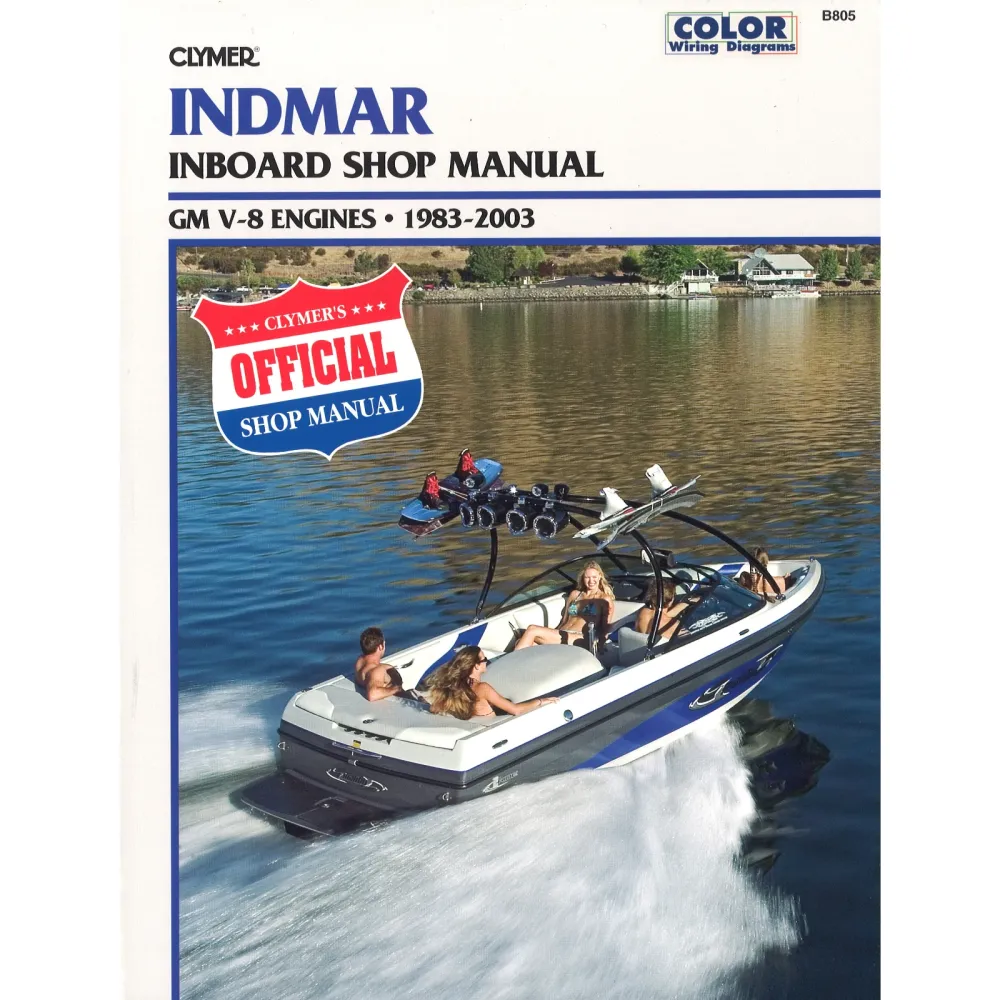 Indmar Innenbord GM V-8 Motoren (1983-2003) Handbuch Reparaturanleitung Clymer
