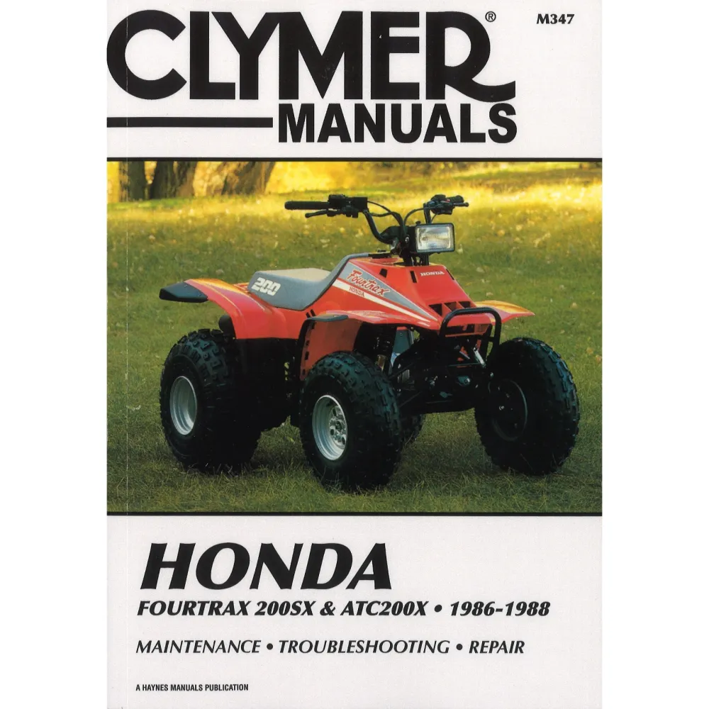 Honda Fourtrax 200SX ATC200X (1986-1988) Quad Reparaturanleitung Clymer
