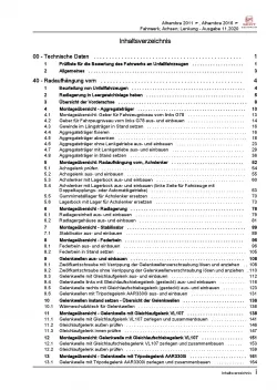 SEAT Alhambra Typ 71 ab 2015 Fahrwerk Achsen Lenkung Reparaturanleitung PDF