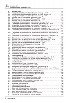 SEAT Alhambra (95-10) Elektrische Anlage Elektrik Systeme Reparaturanleitung PDF