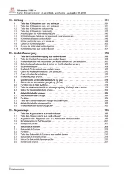 SEAT Alhambra 7V (95-10) 6-Zyl. Benzinmotor 204 PS Mechanik Reparaturanleitung