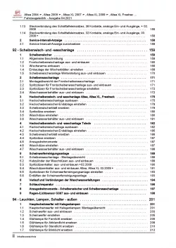 SEAT Altea 2006-2015 Elektrische Anlage Elektrik Systeme Reparaturanleitung PDF