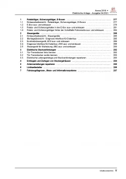 Seat Arona KJ ab 2017 Elektrische Anlage Elektrik Systeme Reparaturanleitung PDF