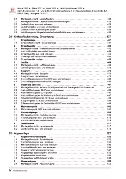 SEAT Ateca Typ KH ab 2016 4-Zyl. Benzinmotor 179-310 PS Reparaturanleitung PDF