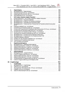 SEAT Ateca KH ab 2020 4-Zyl. Dieselmotor TDI 115-200 PS Reparaturanleitung PDF