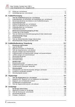 SEAT Cordoba 6K (99-02) 4-Zyl. 1,4l Benzinmotor 75-100 PS Reparaturanleitung PDF