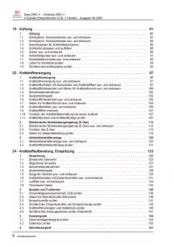 SEAT Cordoba 6L (02-08) 4-Zyl. 2,0l Benzinmotor 2V 115 PS Reparaturanleitung PDF