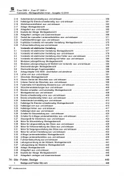 SEAT Exeo 3R 2008-2013 Karosserie Montagearbeiten Innen Reparaturanleitung PDF