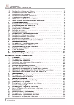 SEAT Cupra Formentor Elektrische Anlage Elektrik Systeme Reparaturanleitung PDF