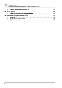  SEAT Formentor ab 2020 6 Gang Automatikgetriebe DSG DKG 0DD Reparaturanleitung