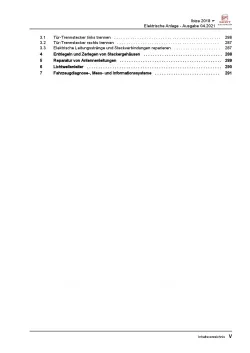 SEAT Ibiza 6F (17-21) Elektrische Anlage Elektrik Systeme Reparaturanleitug PDF