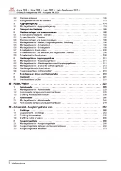 SEAT Ibiza 6F (17-21) 5 Gang Schaltgetriebe 0AF Kupplung Reparaturanleitung PDF