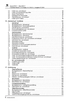 SEAT Ibiza Typ 6F 2017-2021 3-Zyl. 1,0l Benzinmotor 90 PS Reparaturanleitung PDF