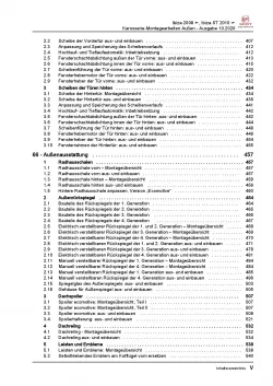 SEAT Ibiza 6J 2008-2015 Karosserie Montagearbeiten Außen Reparaturanleitung PDF