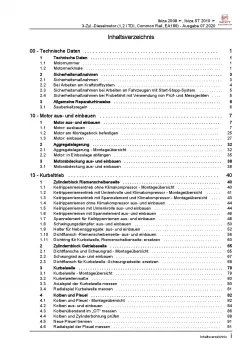 SEAT Ibiza 6J 2008-2015 3-Zyl. 1,2l Dieselmotor TDI 75 PS Reparaturanleitung PDF