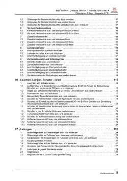 SEAT Ibiza 6K (99-02) Elektrische Anlage Elektrik Systeme Reparaturanleitung PDF