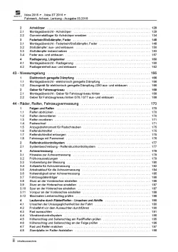 SEAT Ibiza Typ 6P 2015-2017 Fahrwerk Achsen Lenkung Reparaturanleitung PDF