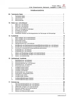 SEAT Leon 1M 1999-2006 5-Zyl. Benzinmotor Mechanik 150 PS Reparaturanleitung PDF