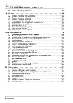 SEAT Leon 1M 1999-2006 6-Zyl. Benzinmotor Mechanik 204 PS Reparaturanleitung PDF