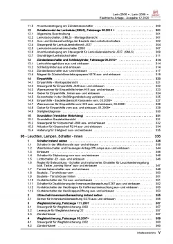 SEAT Leon 1P (05-12) Elektrische Anlage Elektrik Systeme Reparaturanleitung PDF