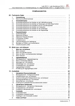 SEAT Leon Typ 5F 2012-2020 4-Zyl. 1,2l Benzinmotor 86-110 PS Reparaturanleitung